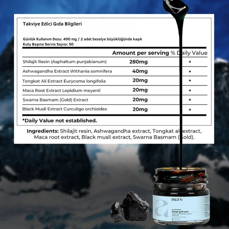 Saf Himalayan Shilajit Gold