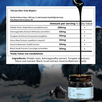 Saf Himalayan Shilajit Gold
